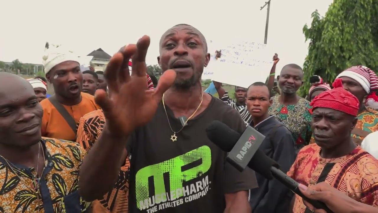 OHAFIA YOUTH PROTEST AGAINST OUK's LEADERSHIP