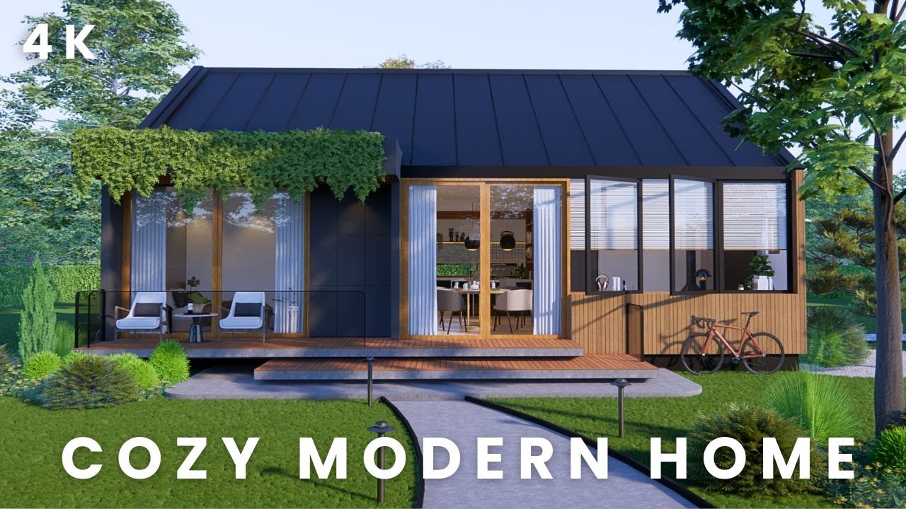 This Tiny House Wraps You in Warmth and Peace (860 sqft Farm House)