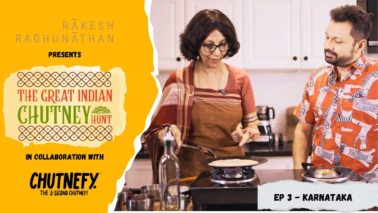 Roasted Sesame Chutney | The Great Indian Chutney Hunt |  Episode3 |  @Chutnefy | Rakesh Raghunathan
