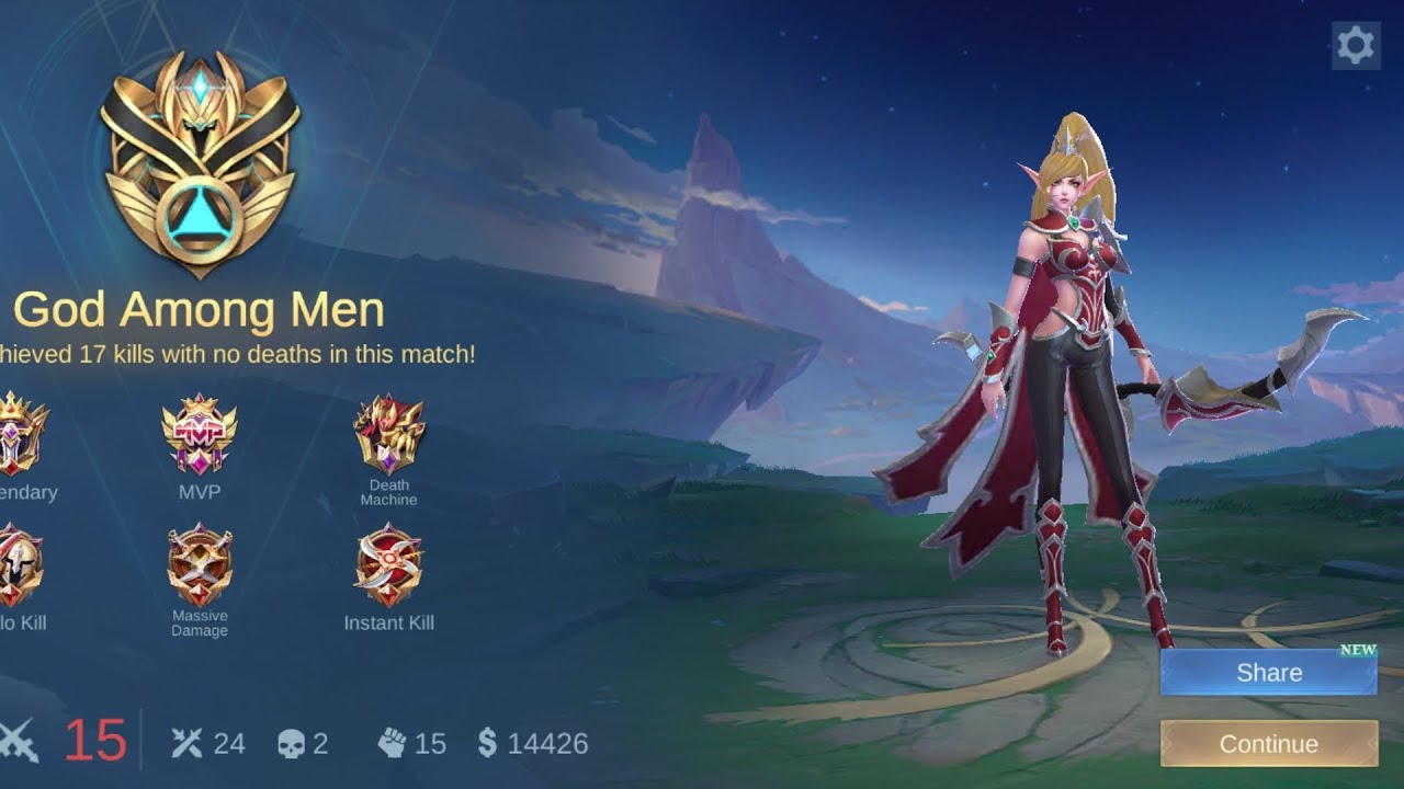 24 kills 8 times legendary Miya gameplay #ZorophillGaming #youtube #mobilelegends #miya #viral 