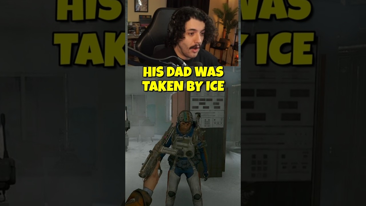 HIS DAD WAS TAKEN BY ICE