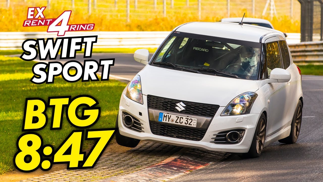 BTG 8:47 Suzuki Swift Sport - Free lap POV Nürburgring Touristenfahrten