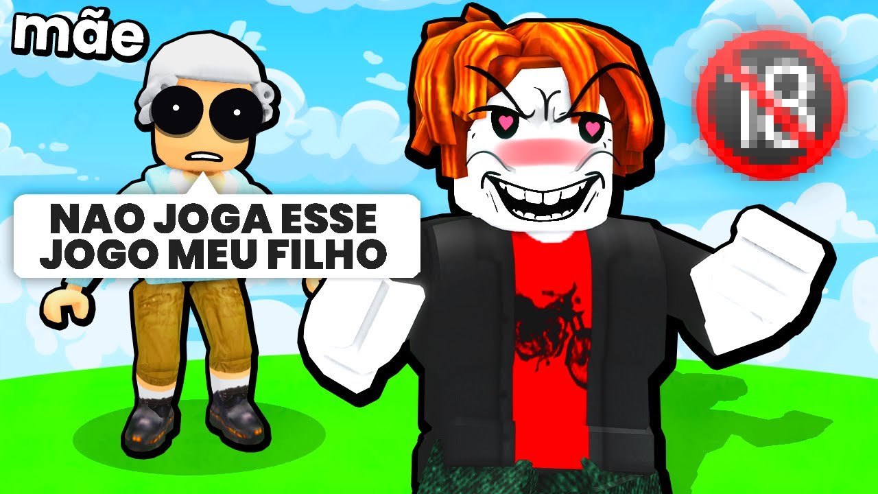 🟥 MINHA MÃE PROIBIU DE JOGAR ESSE JOGO DO ROBLOX ❌