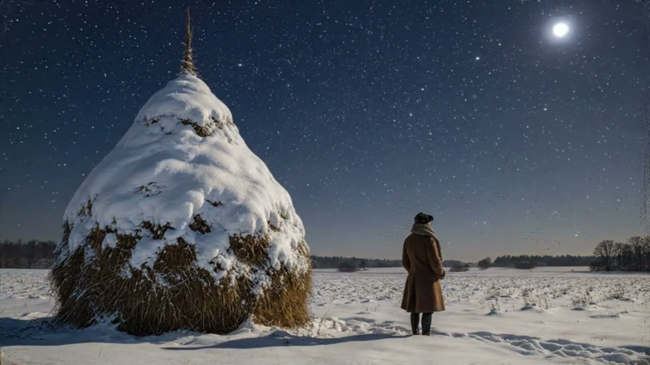 Entardecer de Inverno | Piano Clássico e Neve Silenciosa