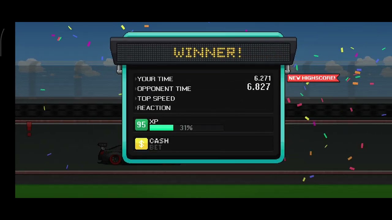 Pixel Car Racar #5 R35 แต่งเต็ม 6.1s ต้องมีให้เห็น