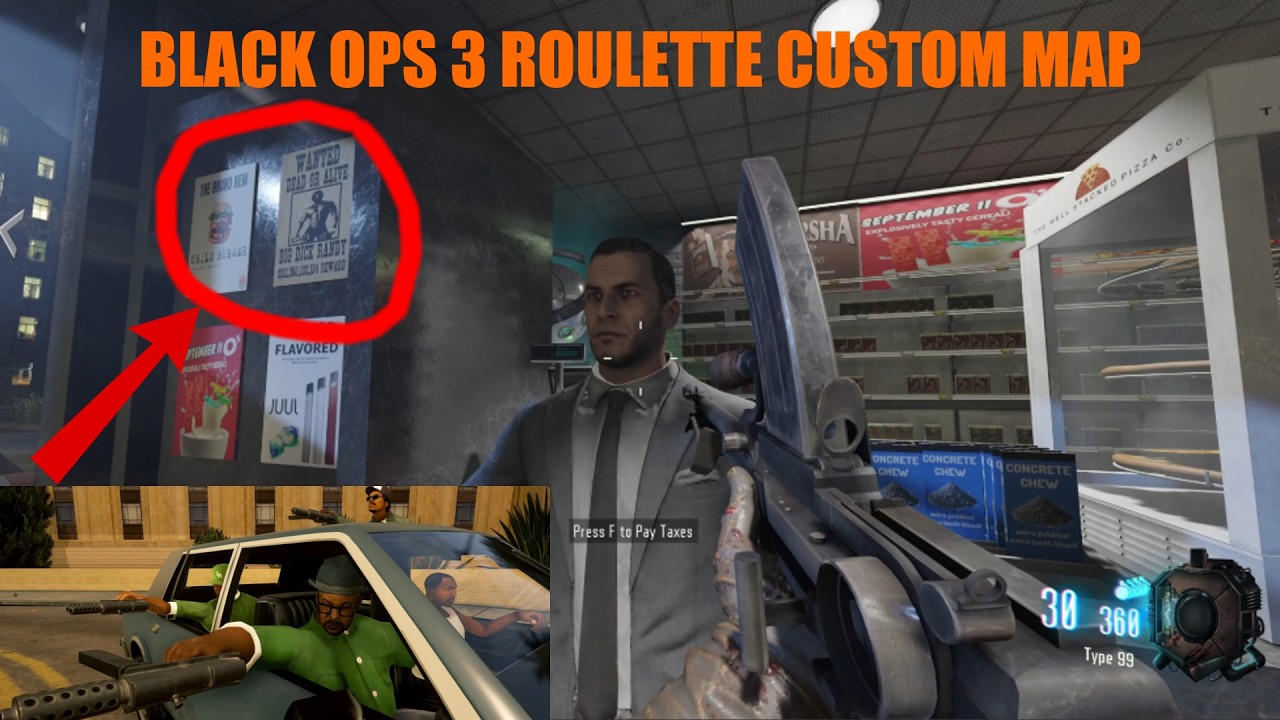 Black ops 3 Roulette custom map