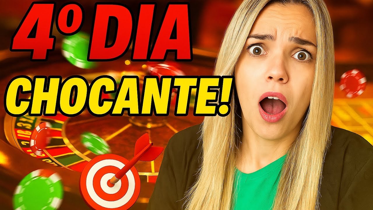 4º DIA NA ROLETA: INACREDITÁVEL! 😱🎯