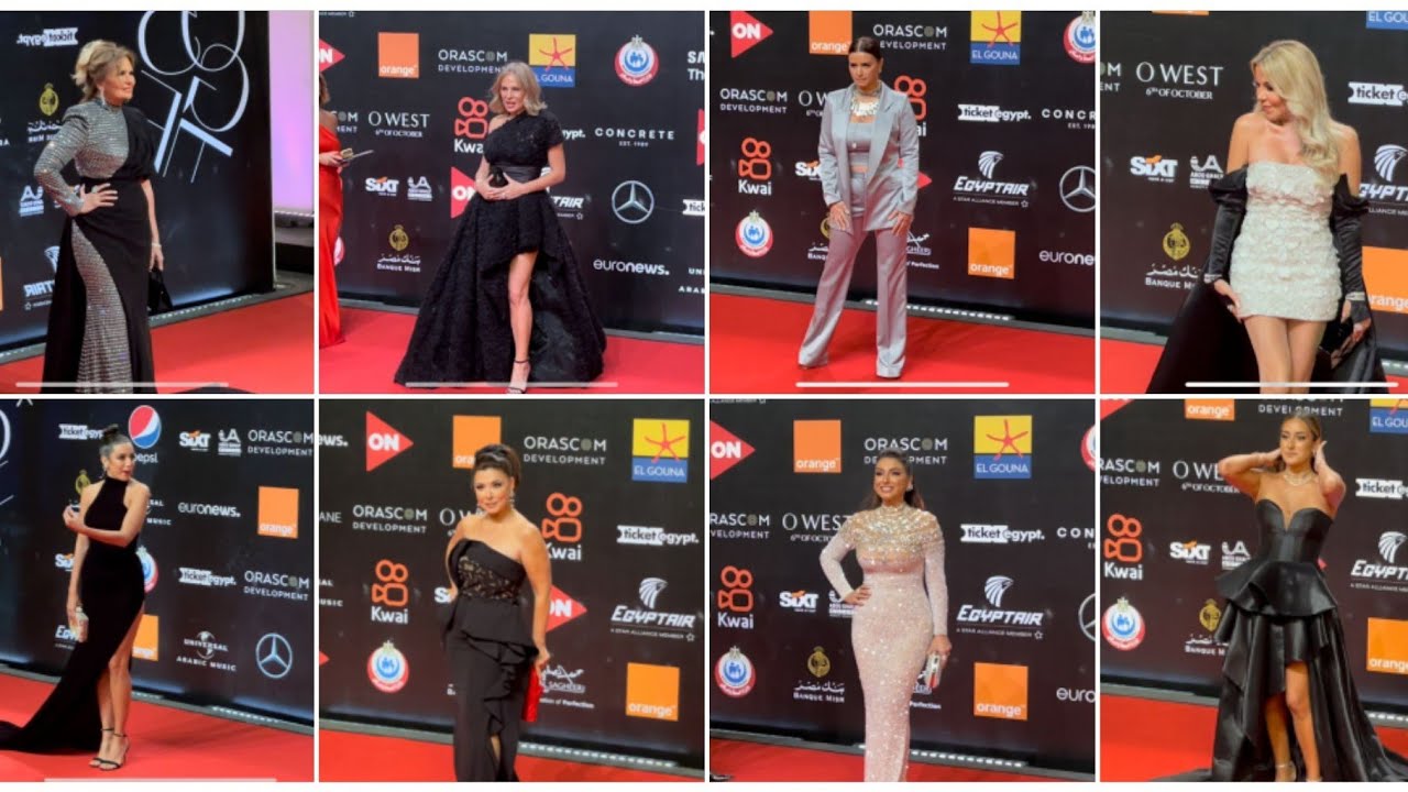 شاهد جميع اطلالات النجوم في ختام مهرجان الجونة السينمائي gff2021