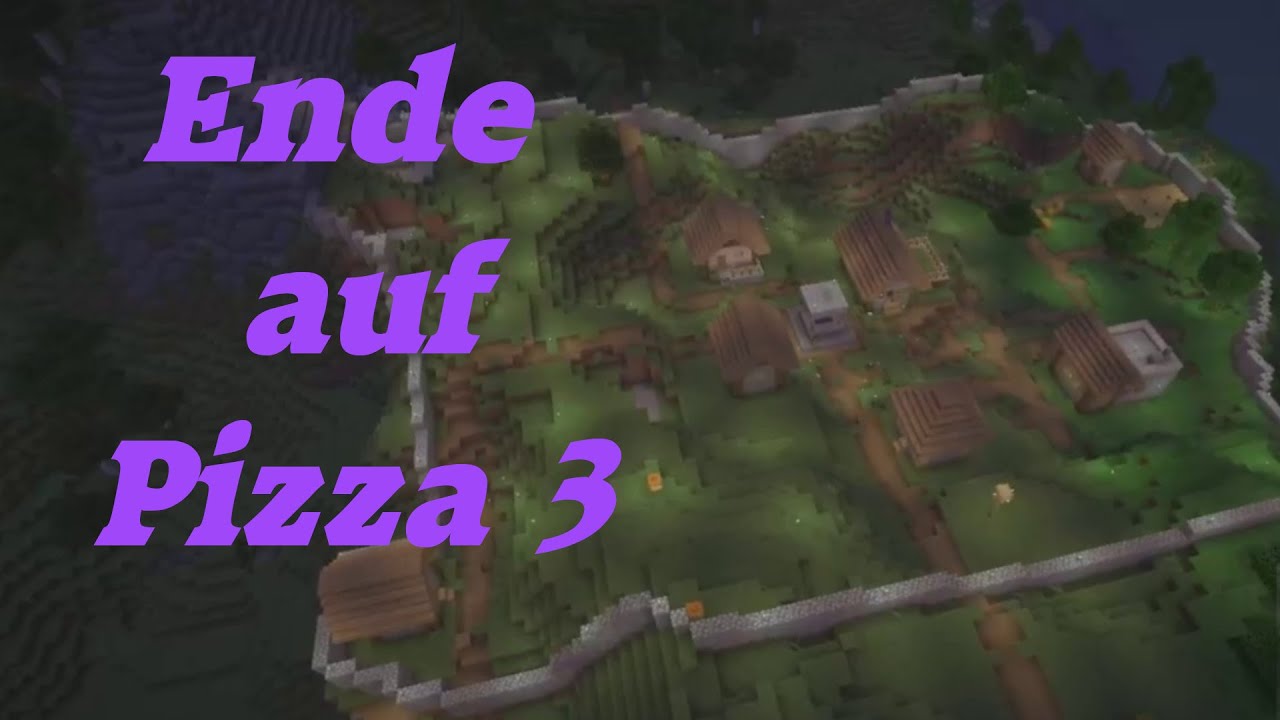 Minecraft Hardcore und Chill: Ende auf Pizza 3 (Klasse Seed) °22