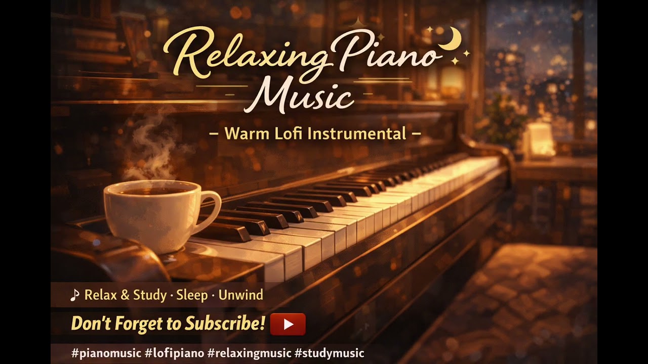 Peaceful Piano Lofi 🎹 Soft Background Music for Relax, Study & Chill5. (มีโอกาสติดค้น