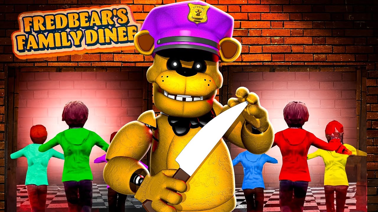 Playing as GOLDEN FREDDY in Killer in Purple