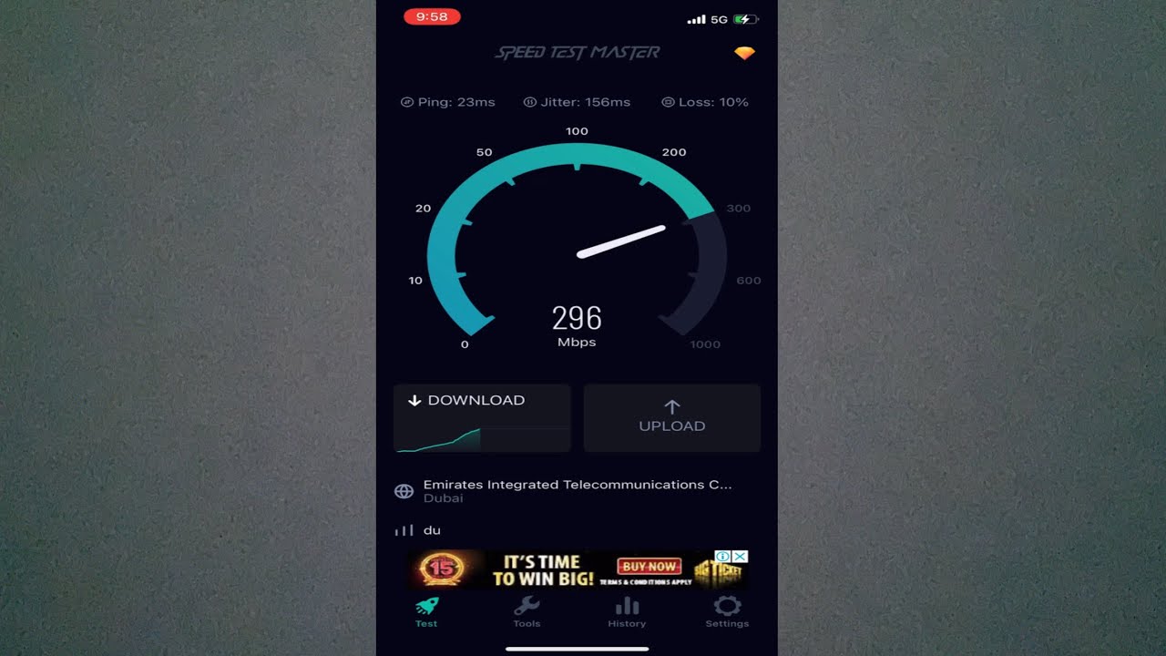 Dubai Fastest 5G sim speed test🙄 | is it best??