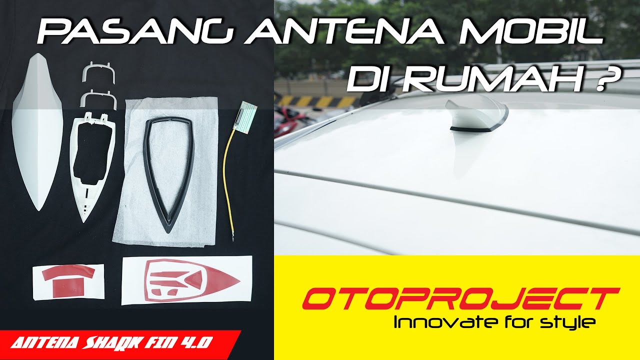 TUTORIAL : PASANG ANTENA SHARK FIN 4.0