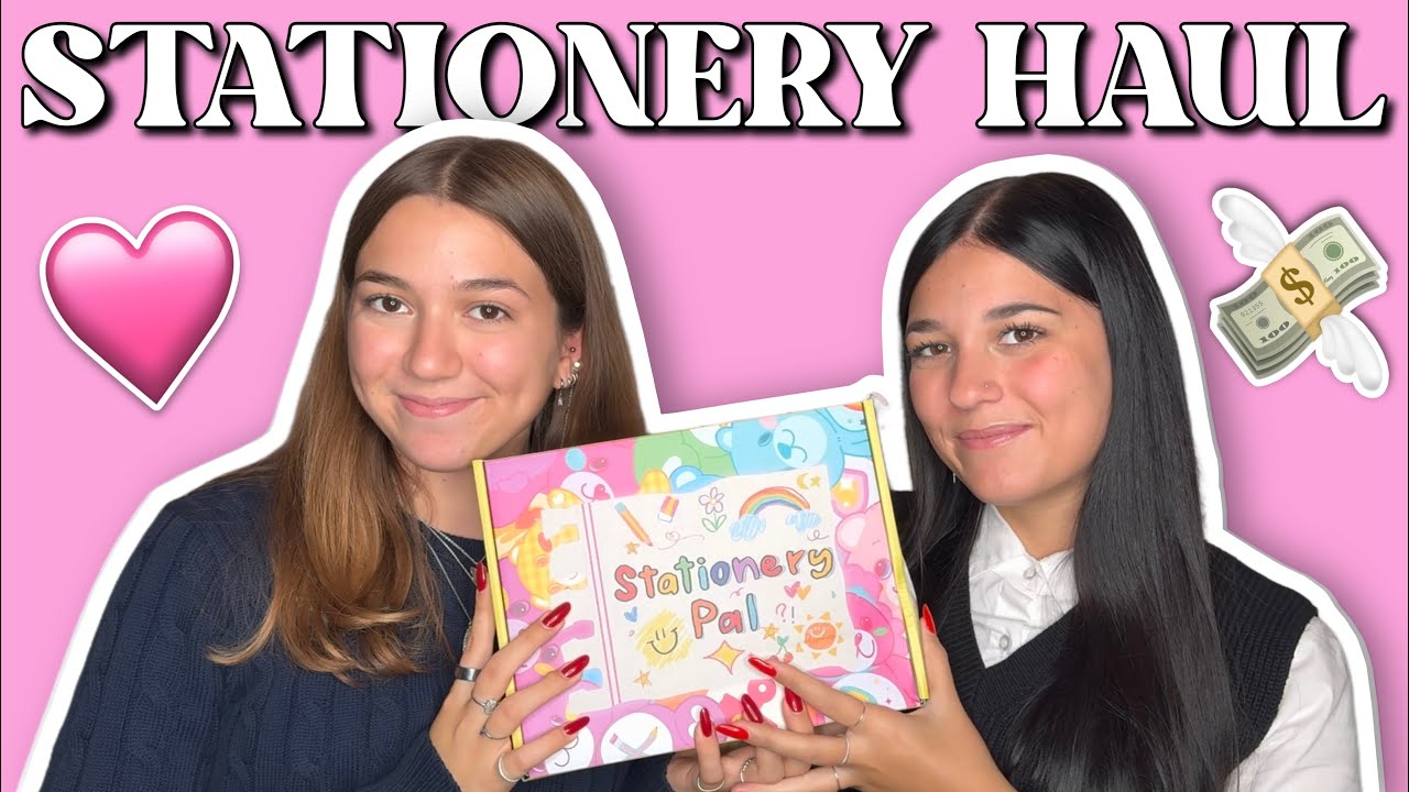 HAUL CANCELLERIA STATIONERY PAL💗📓/ noi e la nostra ossessione