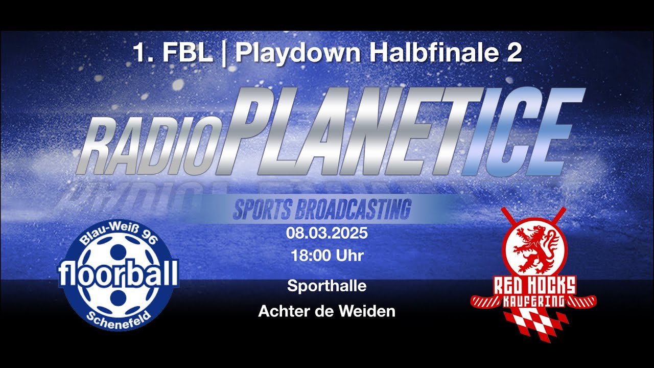 1. FBL | Playdown Halbfinale Spiel 2: BW 96 Schenefeld vs. VfL Red Hocks Kaufering
