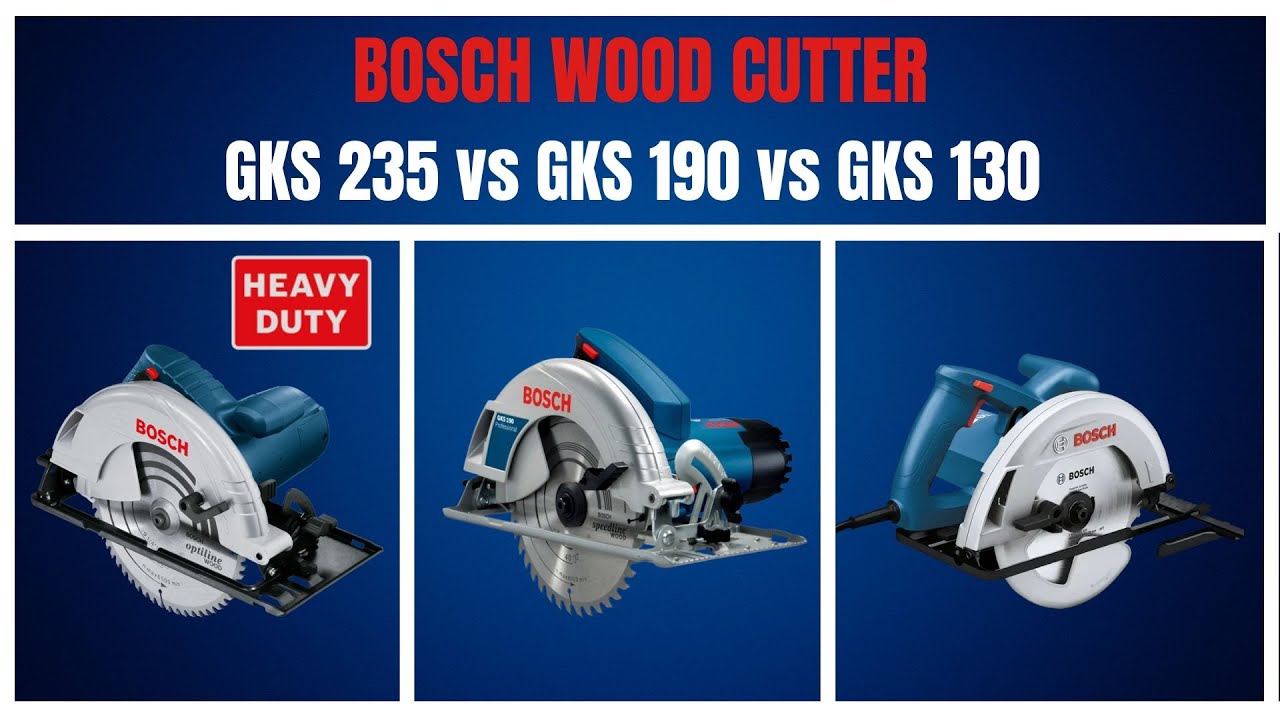 BOSCH CIRCULAR SAW | WOOD CUTTER | GKS 125 TURBO VS GKS 190 VS GKS130 | MUST WATCH BEFORE PURCHASE