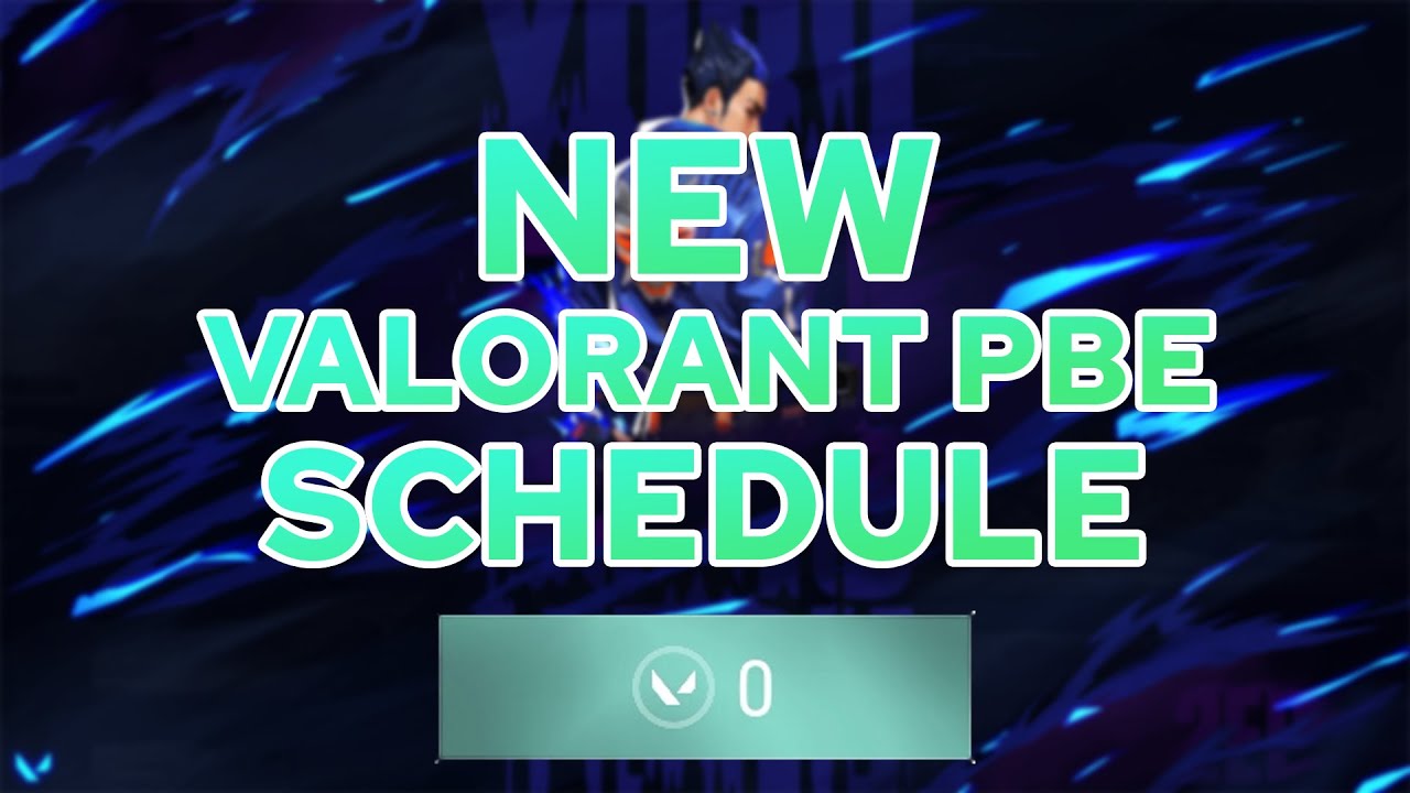 NEW Valorant PBE Schedule | When is Valorant PBE open? | When is Valorant PBE closed?