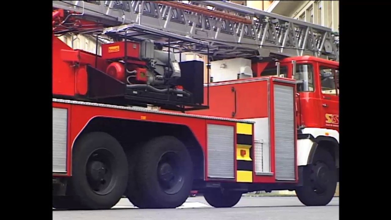 " LES POMPIERS DE GENÈVE " Réal. Maurizio Giuliani - Genève