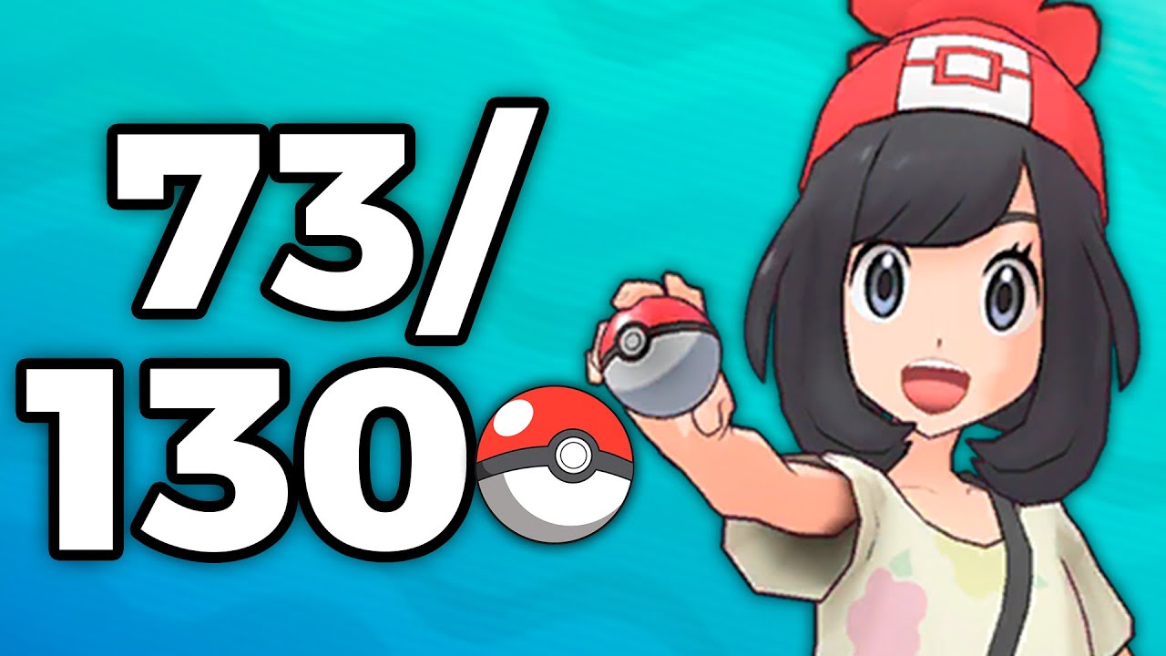 Completando la Pokédex porqué Nintendo Me lo PIDIÓ