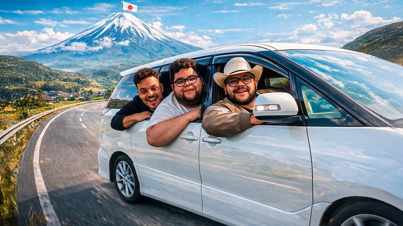 VIAGEM SURPRESA PARA O MONTE FUJI NO JAPÃO COM MEUS AMIGOS