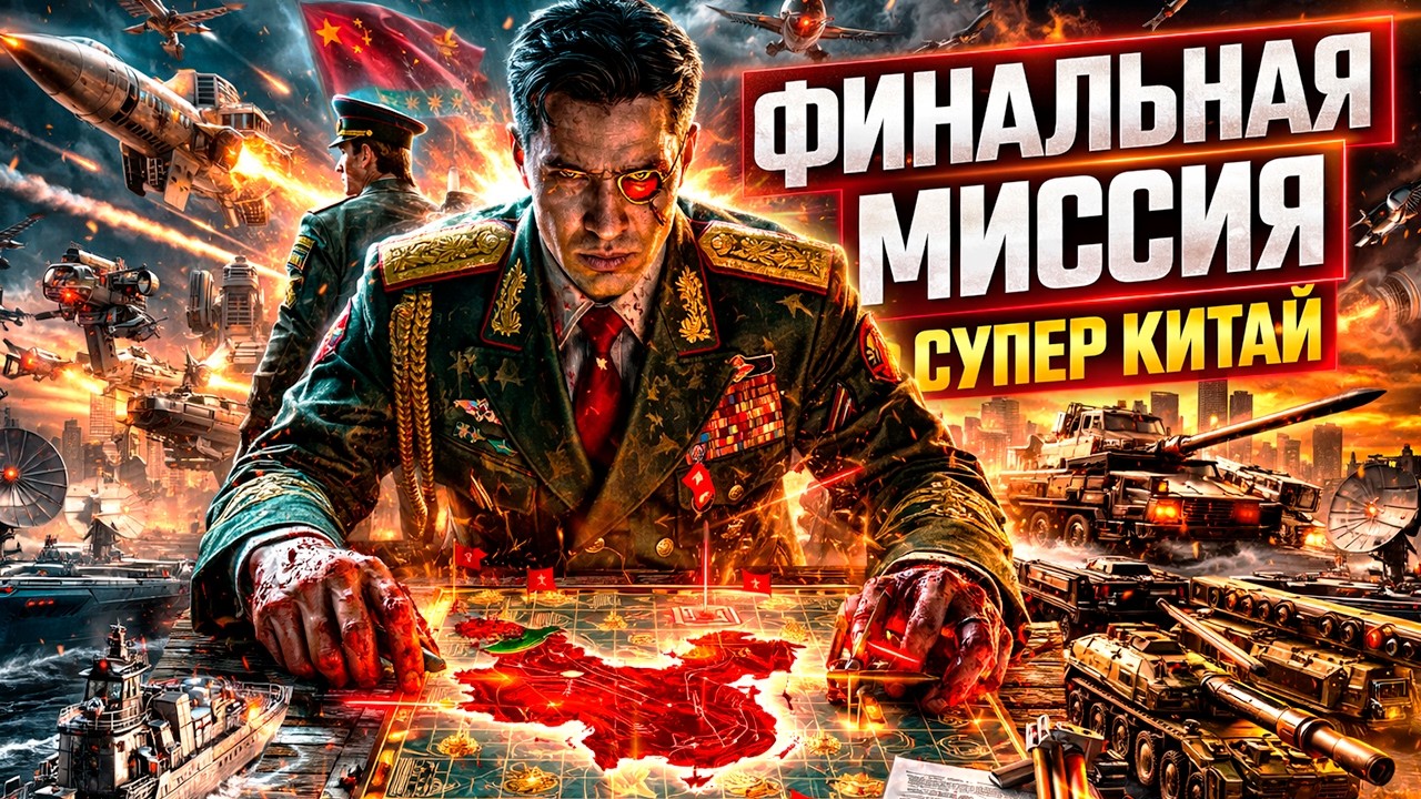 ФИНАЛЬНАЯ МИССИЯ КИТАЙ ЭЛИТНАПЯ АРМИЯ GENERALS❤️‍🔥