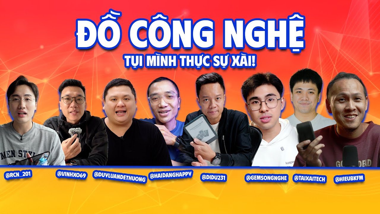 Đồ công nghệ tụi mình THỰC SỰ XÀI trong năm 2025!
