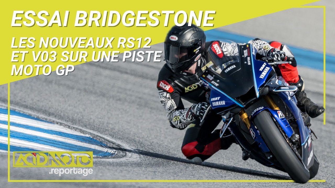 Essai Bridgestone RS12 & V03 – Performances étonnantes sur route et SURTOUT sur piste !