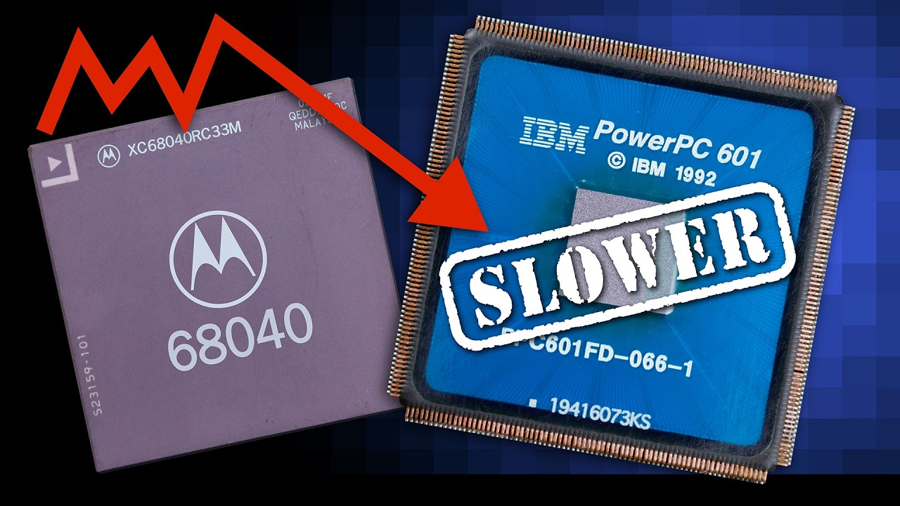 Почему обновление Apple до PowerPC ощущалось как шаг назад