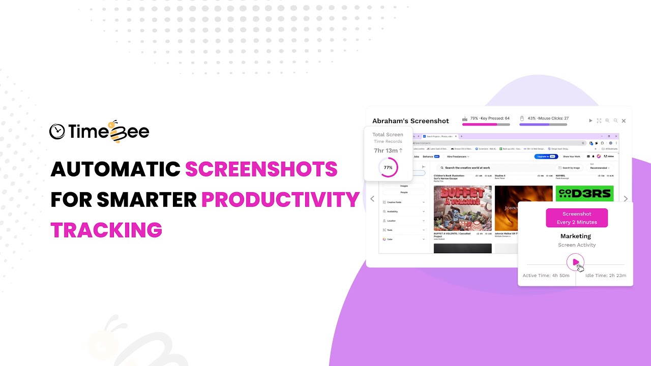 Stay On Top of Team Productivity with TimeBee&rsquo;s Screenshot Monitoring Software