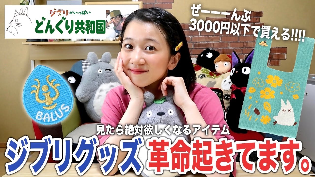 【購入品紹介】ジブリ界隈が今アツい。ほぼ3000円以下で買えるマストバイアイテム紹介します！
