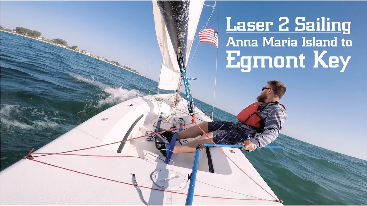 Snorkeling & Sailing the Laser 2 from AMI to Egmont Key, FL