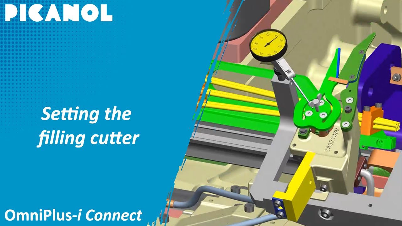 Setting the filling cutter on the Omniplus-i Connect