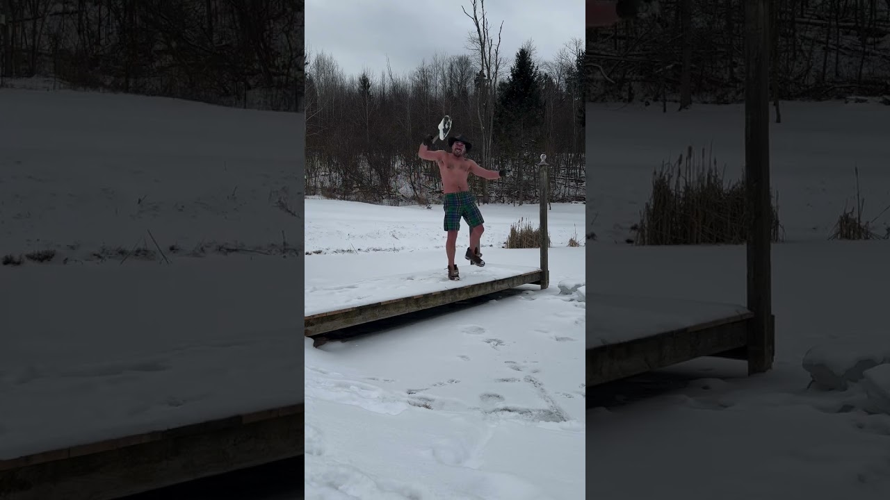 throwing the axe till it goes through the ice  How long will this take