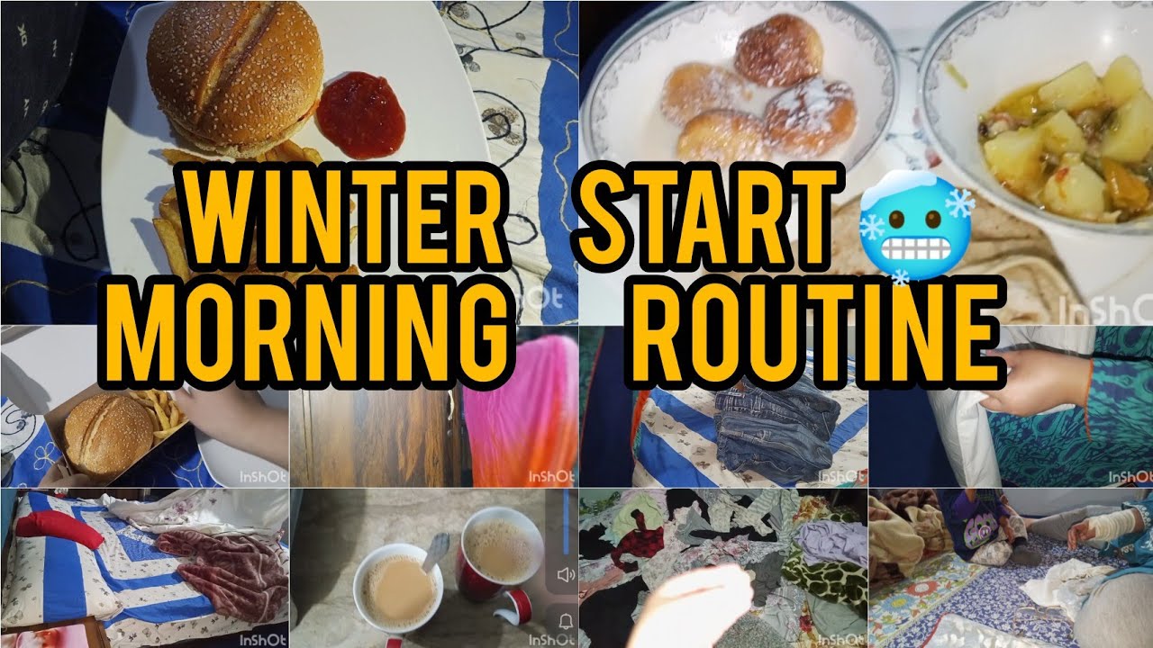 Winter start 🥶 morning routine 🌞Sardi ki taiyri shoro Din choty  hogaye 🌄