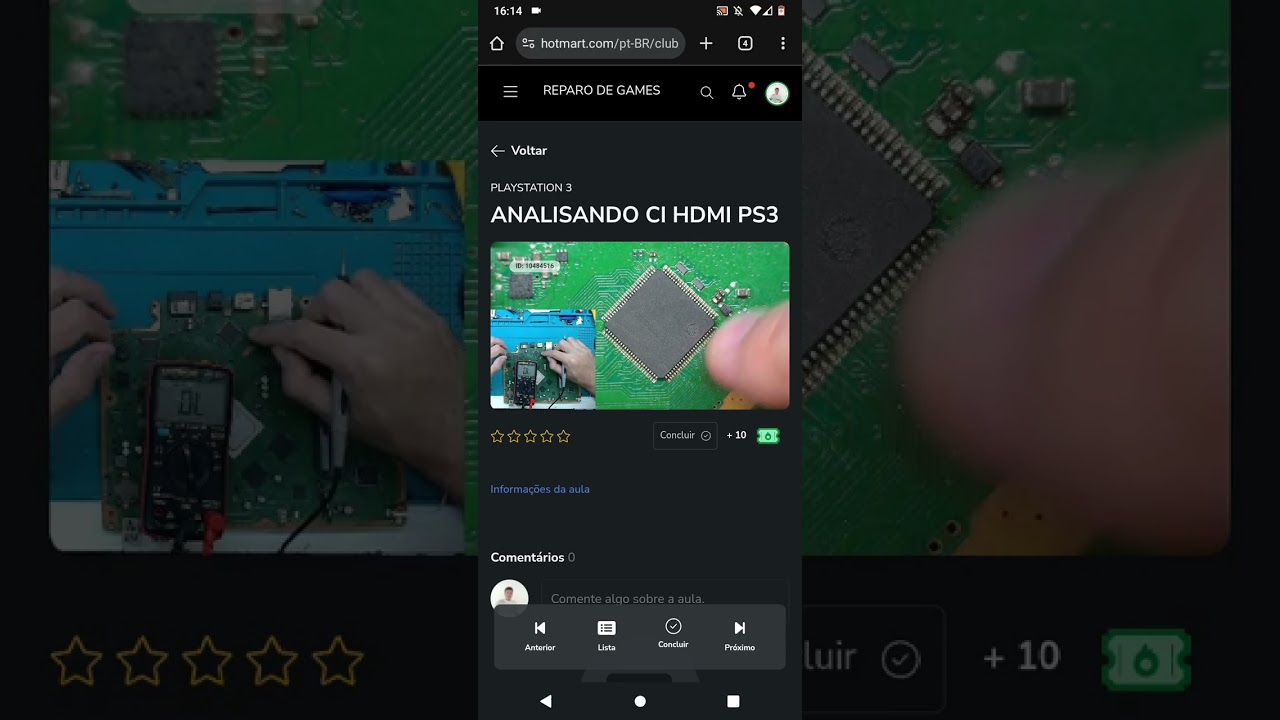 ANALISANDO CI HDMI PS3