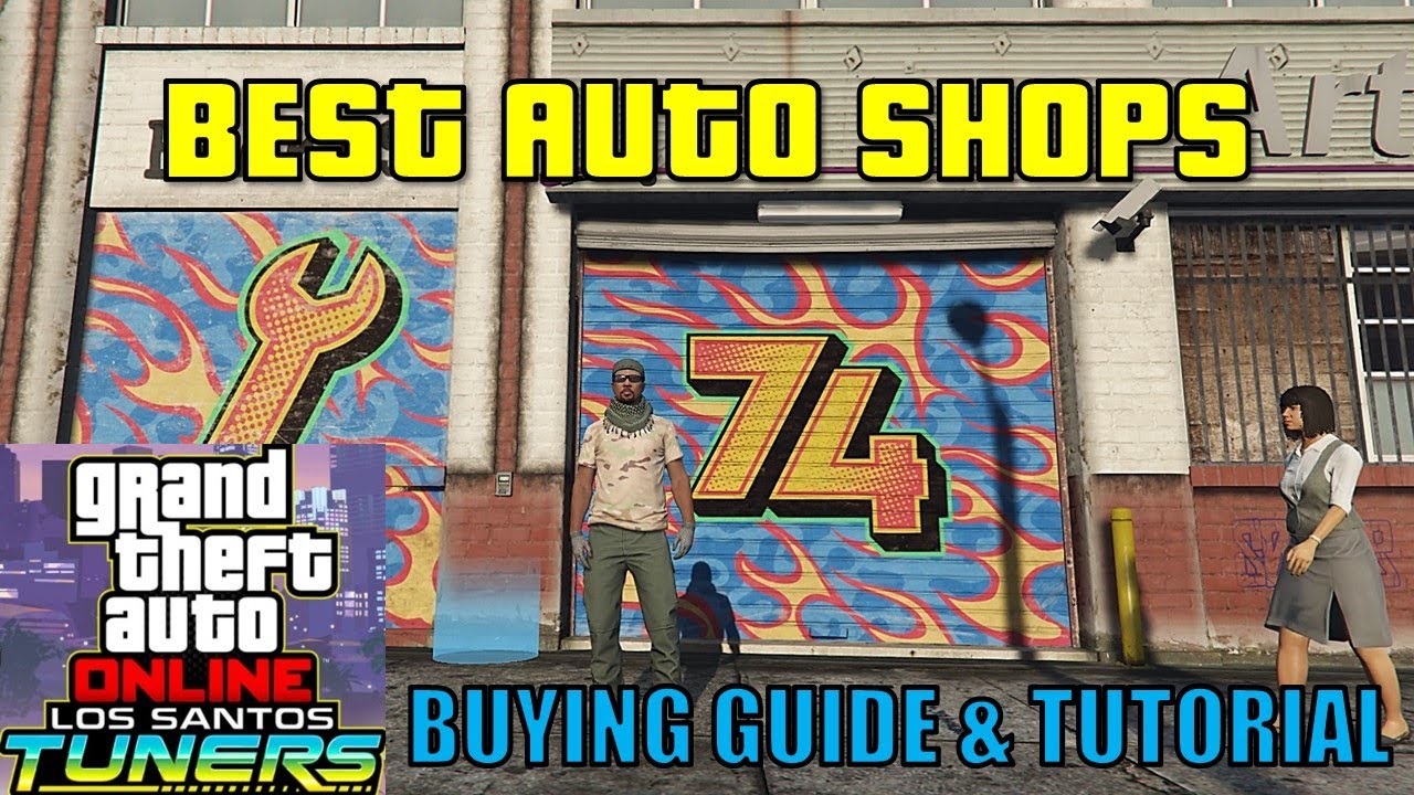 Best Auto Shop Locations | GTA 5 Online Tutorial