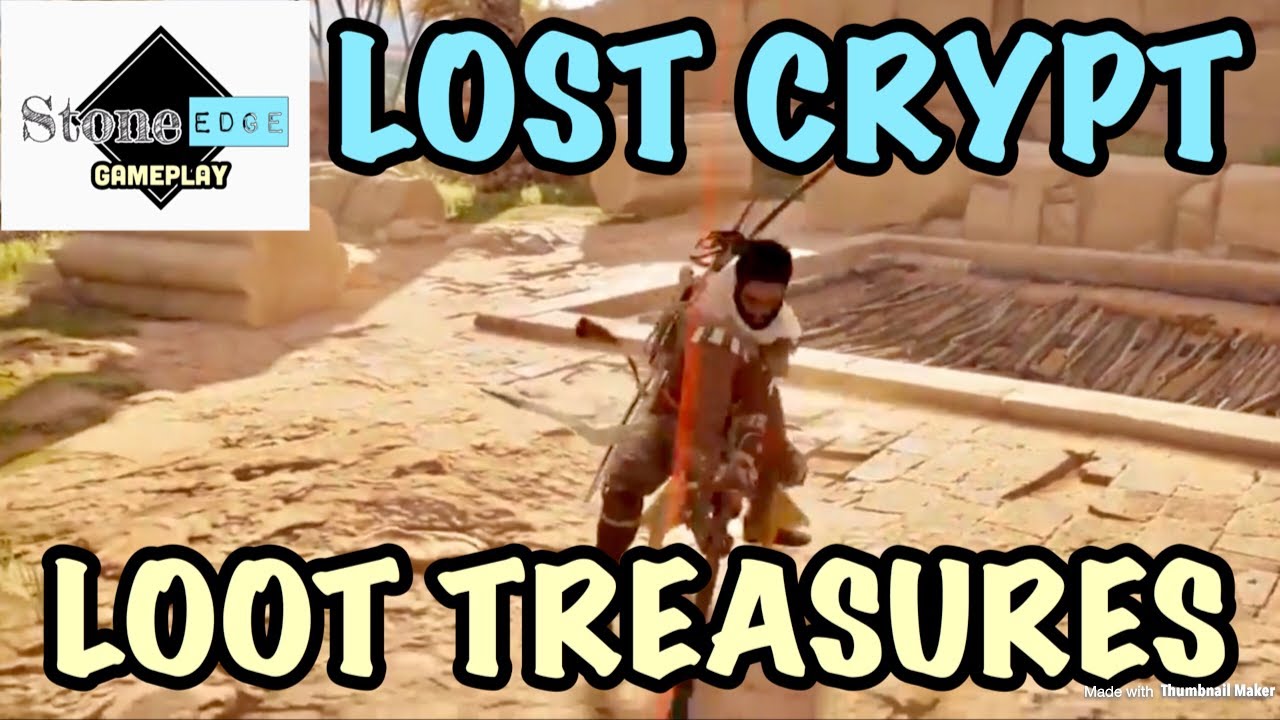 Assassin&rsquo;s Creed Origins - Lost Crypt Loot Treasure Location Guide