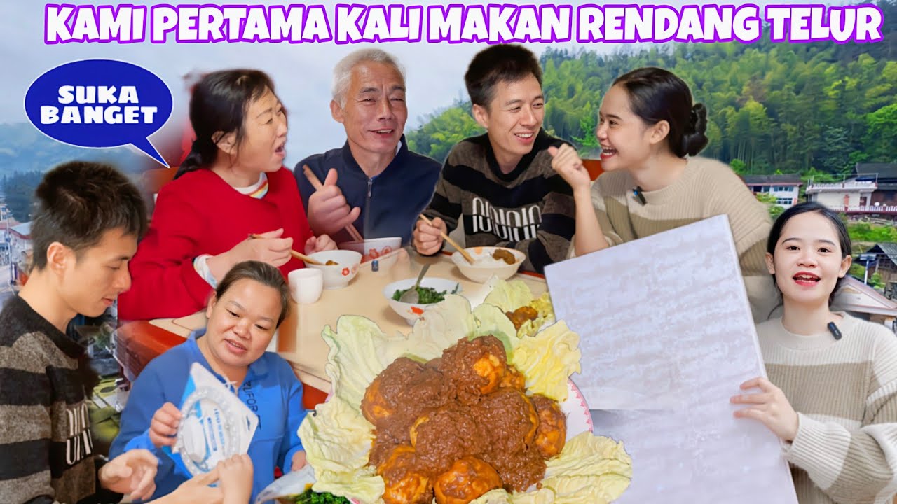 PERSIAPAN PERBAIKAN KAMAR DIRUMAH DESA TERPENCIL, LALU MASAK RENDANG TELUR WENAK