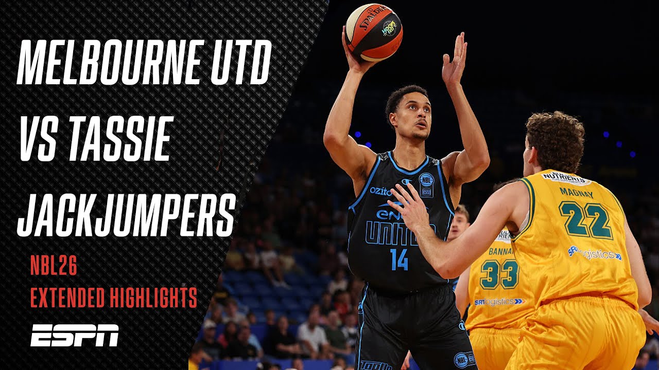 NBL Mini: Melbourne United vs. Tasmania JackJumpers | Extended Highlights