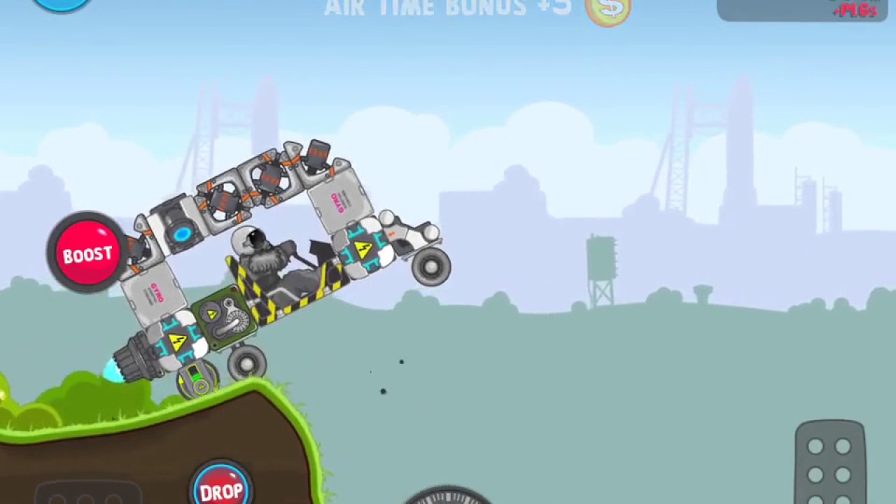 Jet trailer 1 053m on Earth. Rust Slayer. Rovercraft replay