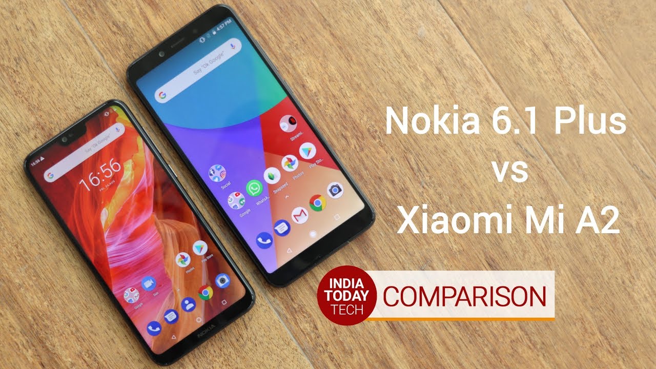 Nokia 6.1 Plus vs Xiaomi Mi A2