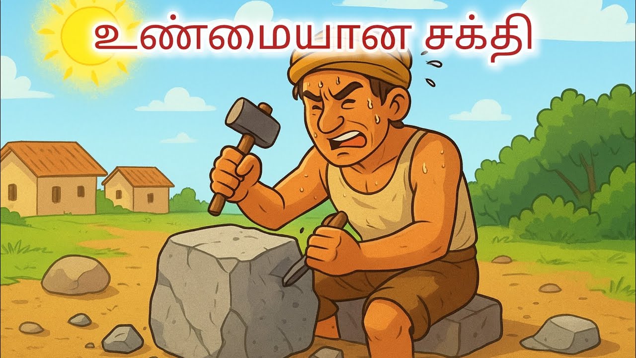உண்மையான சக்தி நம்முள் தான் | Tamil Moral Story | The Sculptor’s Truth | Tamil Kids Motivation Story