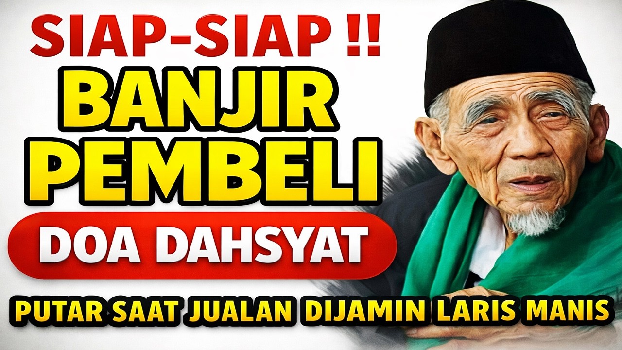SIAP-SIAP BANJIR PEMBELI ! DOA DAHSYAT DOA PELARIS DAGANGAN PUTAR SAAT BERJUALAN DIJAMIN LARIS
