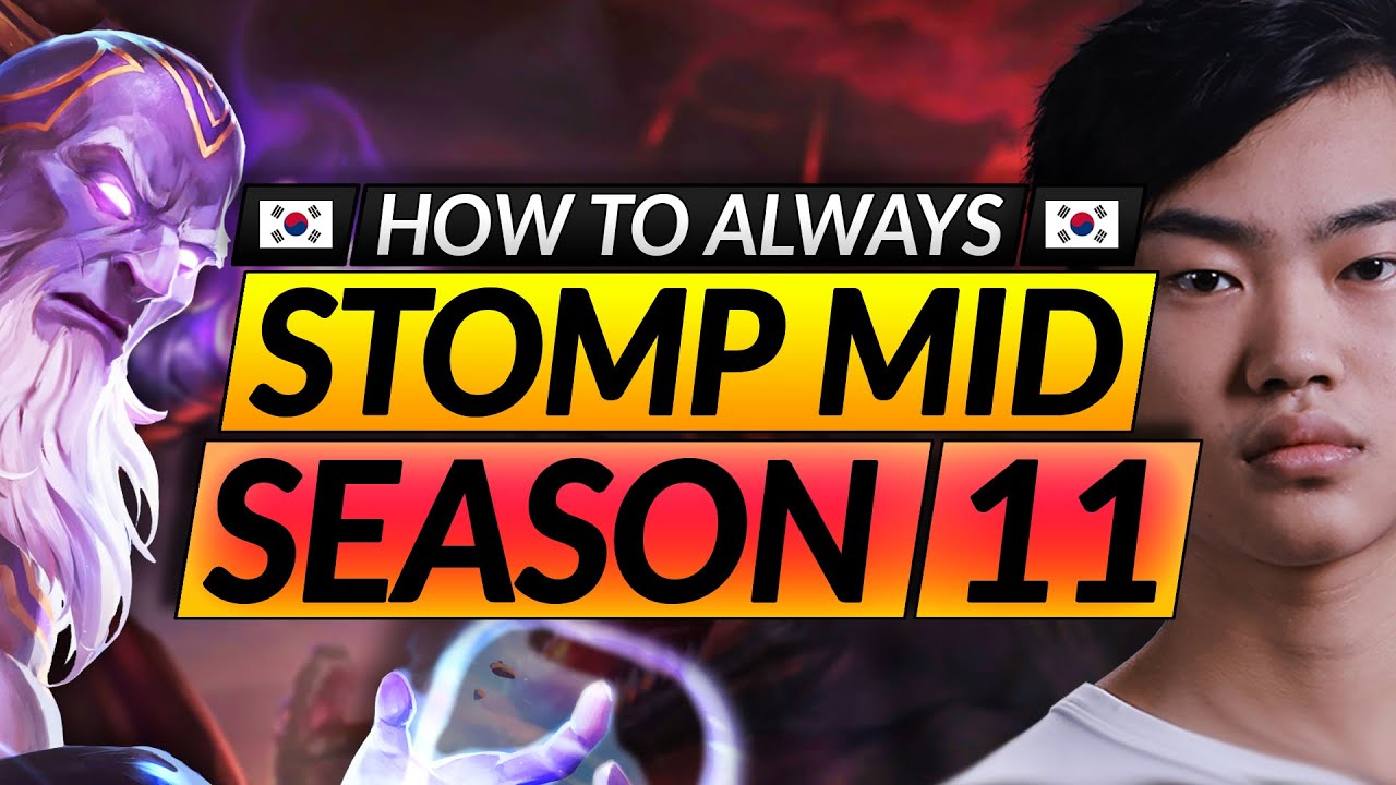 HOW TO MID LANE IN SEASON 11 - Knightz Stomping Korean Challengers - LoL Pro Guide