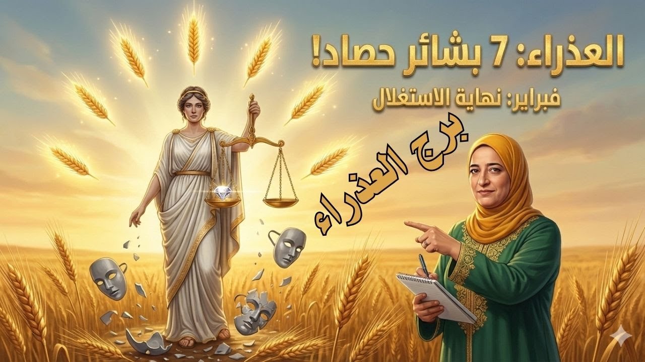 7 بشائر دقيقة لبرج العذراء في فبراير 2026: هناء عبد الله تكشف 