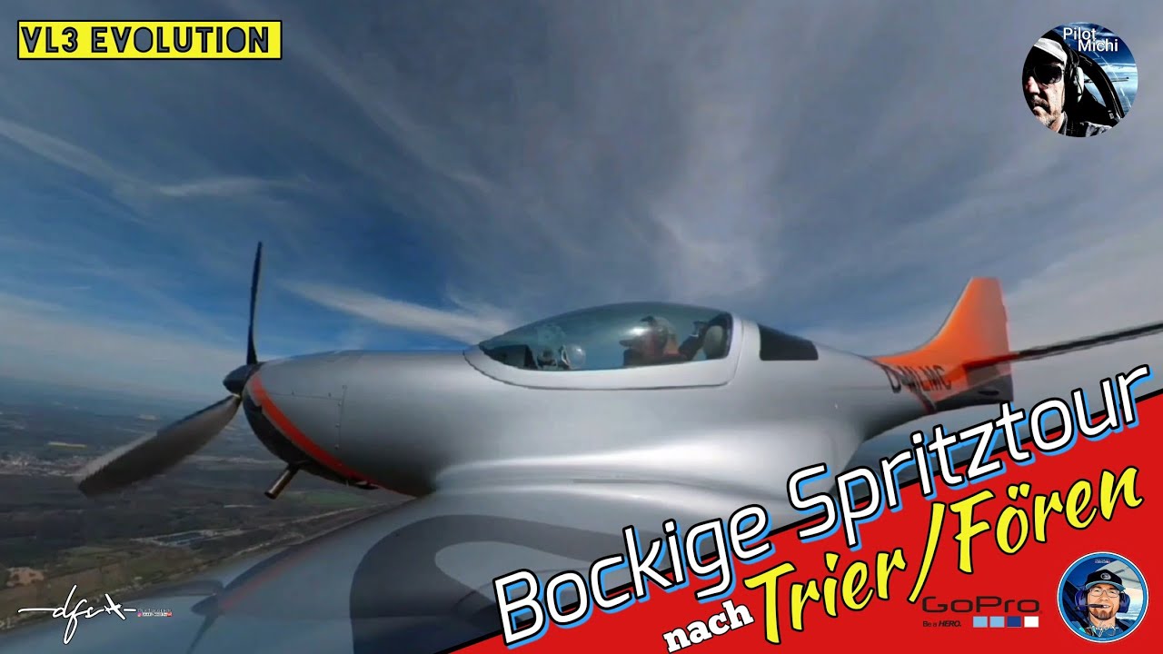 Böige Tour mit Michi und der Vl3 😳😳 #vl3  #aviation #ultraleichtflugzeug #fly #fliegen  @Pilotmichi
