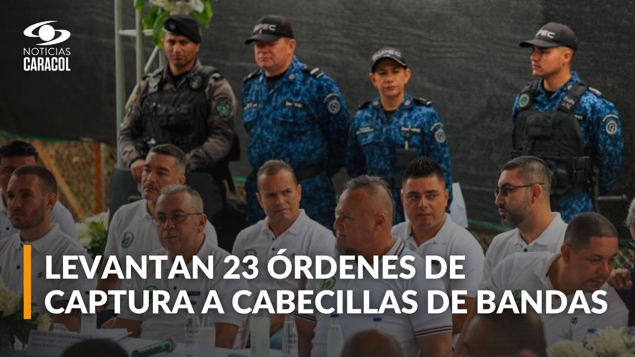 Fiscal&iacute;a levant&oacute; &oacute;rdenes de captura a 23 cabecillas en Valle de Aburr&aacute; por proceso de paz