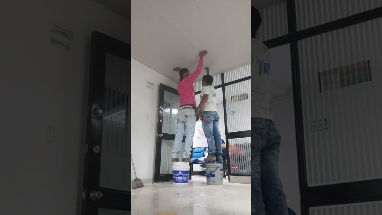 ⏮️▶️⏭️Cielo Raso Drywall💰 con luz indirecta hacia la pared ®️
