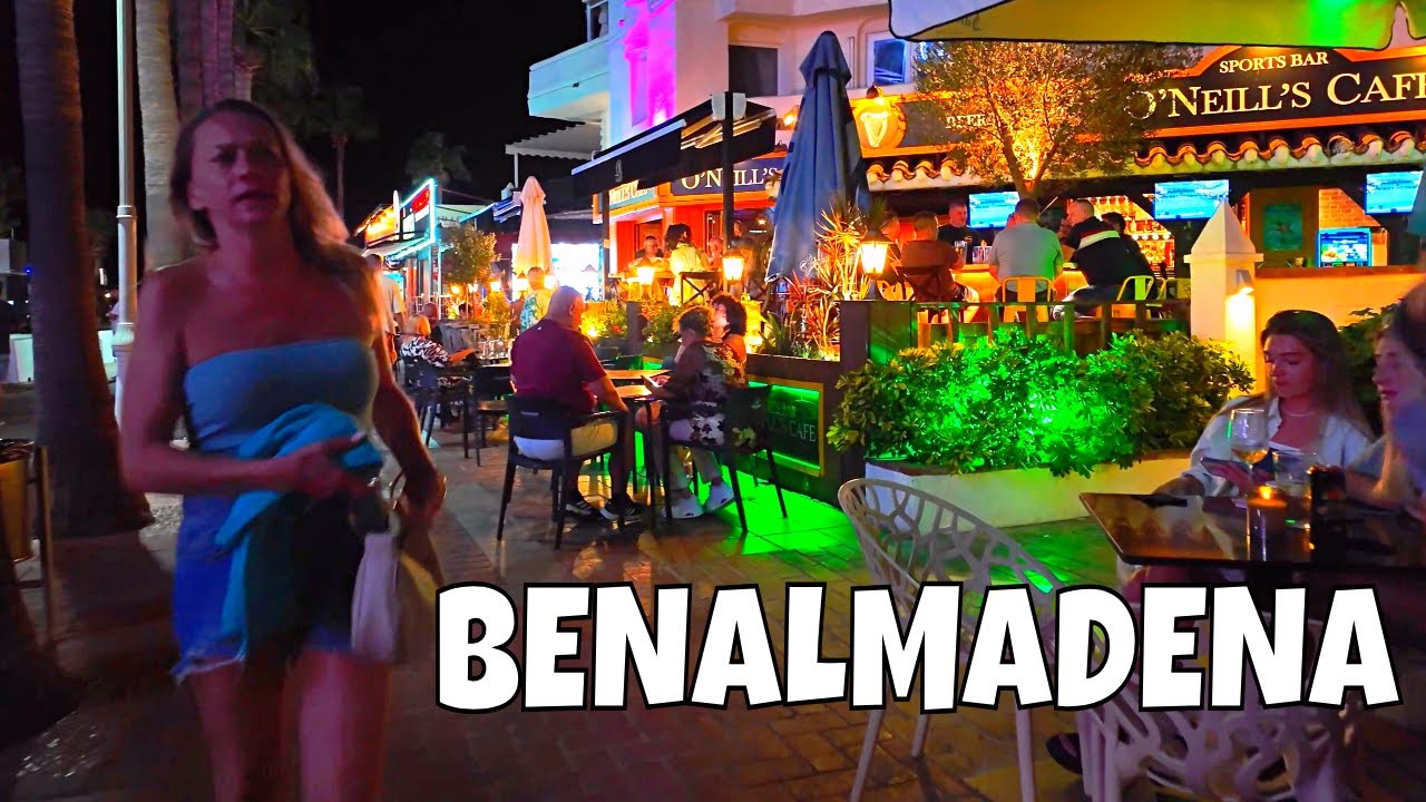 Benalmadena Night Walk 🌟 Relaxing September NIGHTLIFE Vibes Update [Spain 4K] Costa del Sol