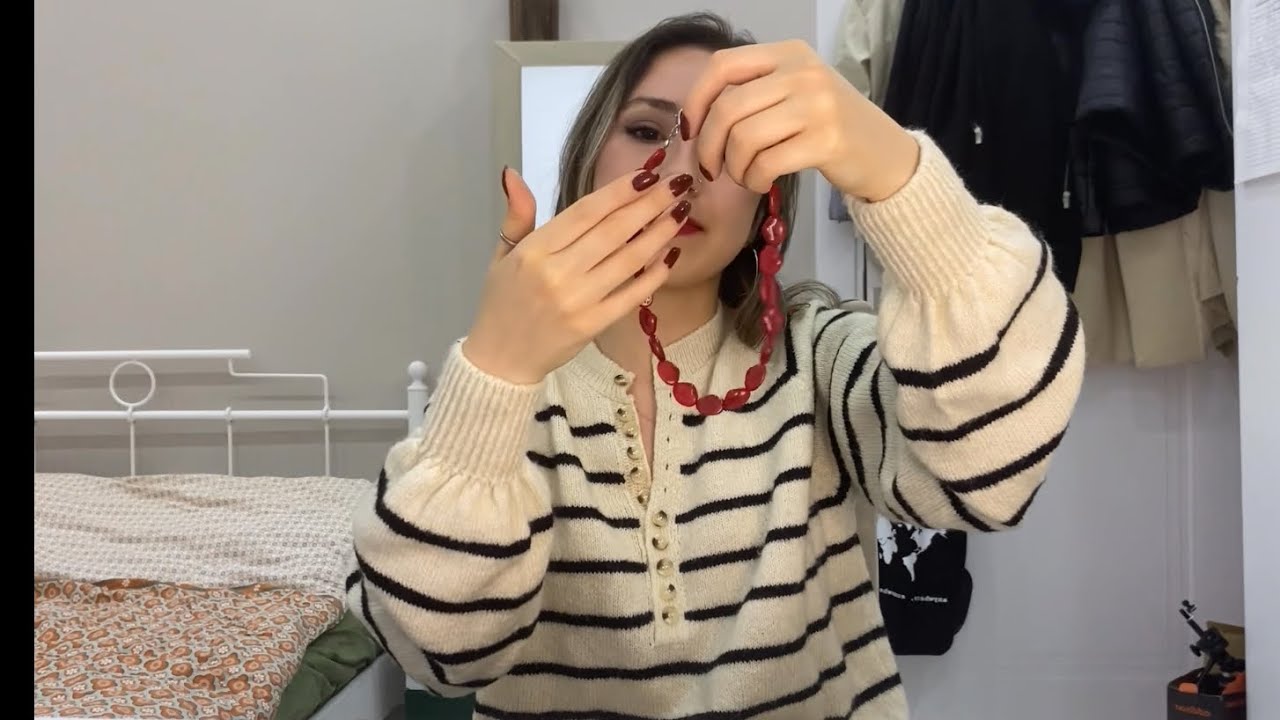Takı koleksiyonumu düzenliyorum